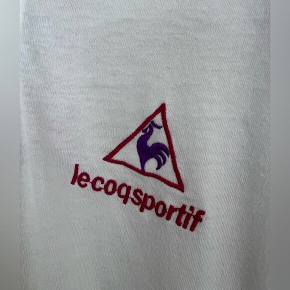 Vintage Le Coq Sportif Womens Athletic Polo Shirt Size Small CLEAN - Picture 4 of 7